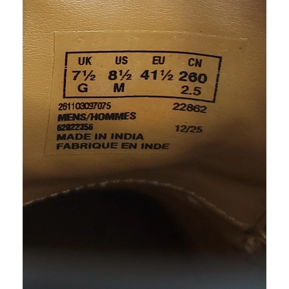 Clarks Tilden Cap Black Leather Oxford Dress Shoes Men's‎ Size 8.5